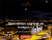 Tablet Screenshot of bualgas.com
